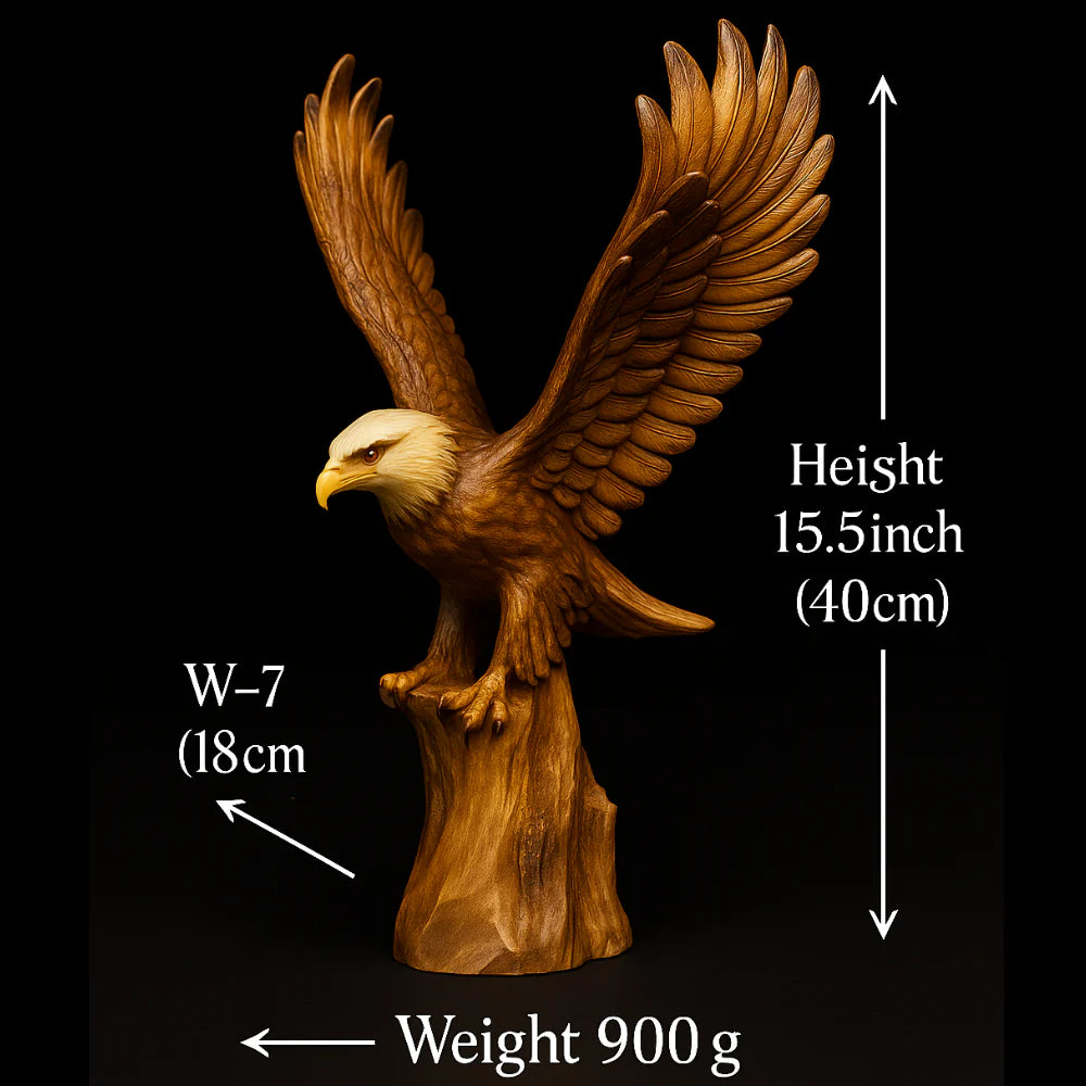 Bald Eagle Resin Sculpture Premium Home & Office Decor