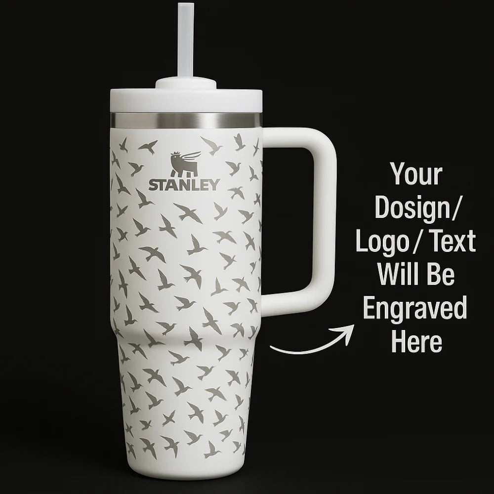 Personalized Custom-Engraved Insulated Tumbler — 30 oz