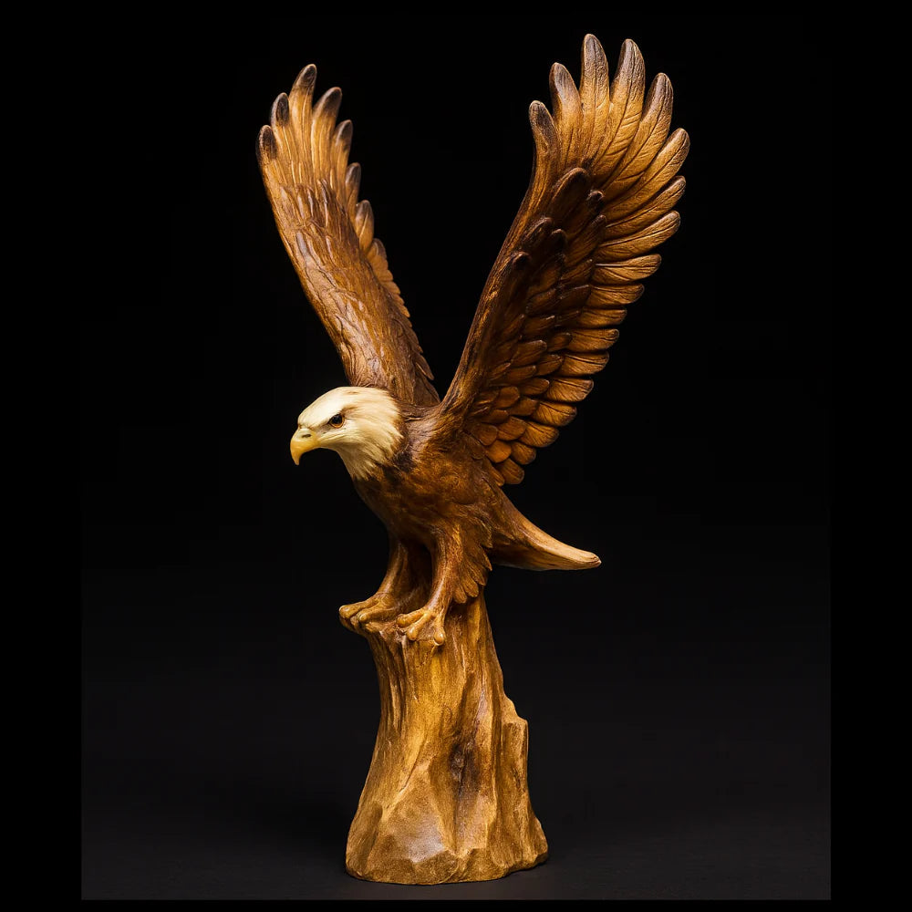 Bald Eagle Resin Sculpture Premium Home & Office Decor
